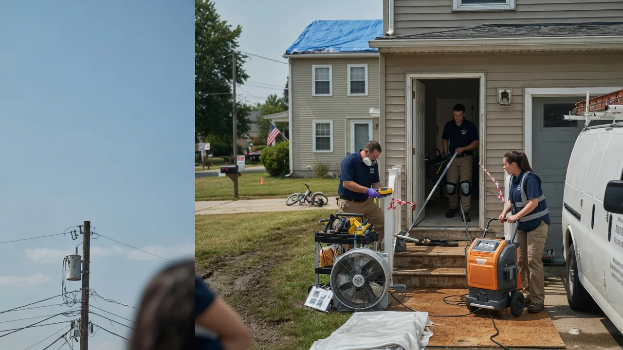 Water Damage Repair in Moira, NY near me